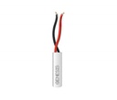 Resideo Cable 22/4 Trenzado / Blanco/ 500 pies/ CM/ CL2