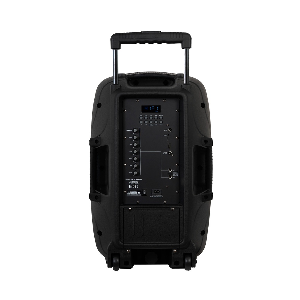 Fonestar Altavoz Portatil 12´´ / Incluye Microfono/ Alta Calidad en Audio