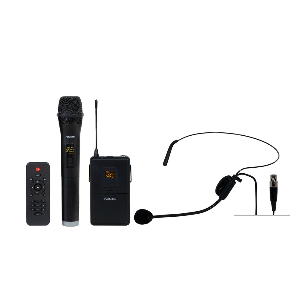 Fonestar Altavoz Portatil 12´´ / Incluye Microfono/ Alta Calidad en Audio