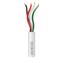 Resideo Cable 22/4 Trenzado Blanco 500 pies CM/CL2