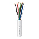 Resideo Cable 22/6 Trenzado Controles de Acceso 1000 pies Gris