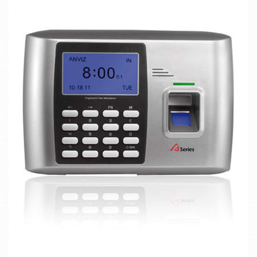 Anviz Terminal de Control de Asistencia / Serie A / Huella dactilar, Tarjeta y Teclado / Conectividad TCP/IP y USB Host