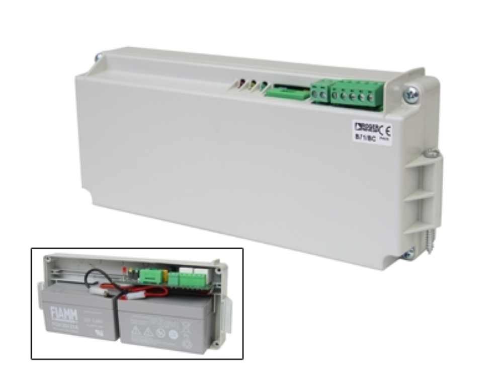 Roger Módulo Cargador de Baterías / Accesorios de Energía / Compatible con Tarjeta B70/1DC para Operación en Fallos de Red Eléctrica