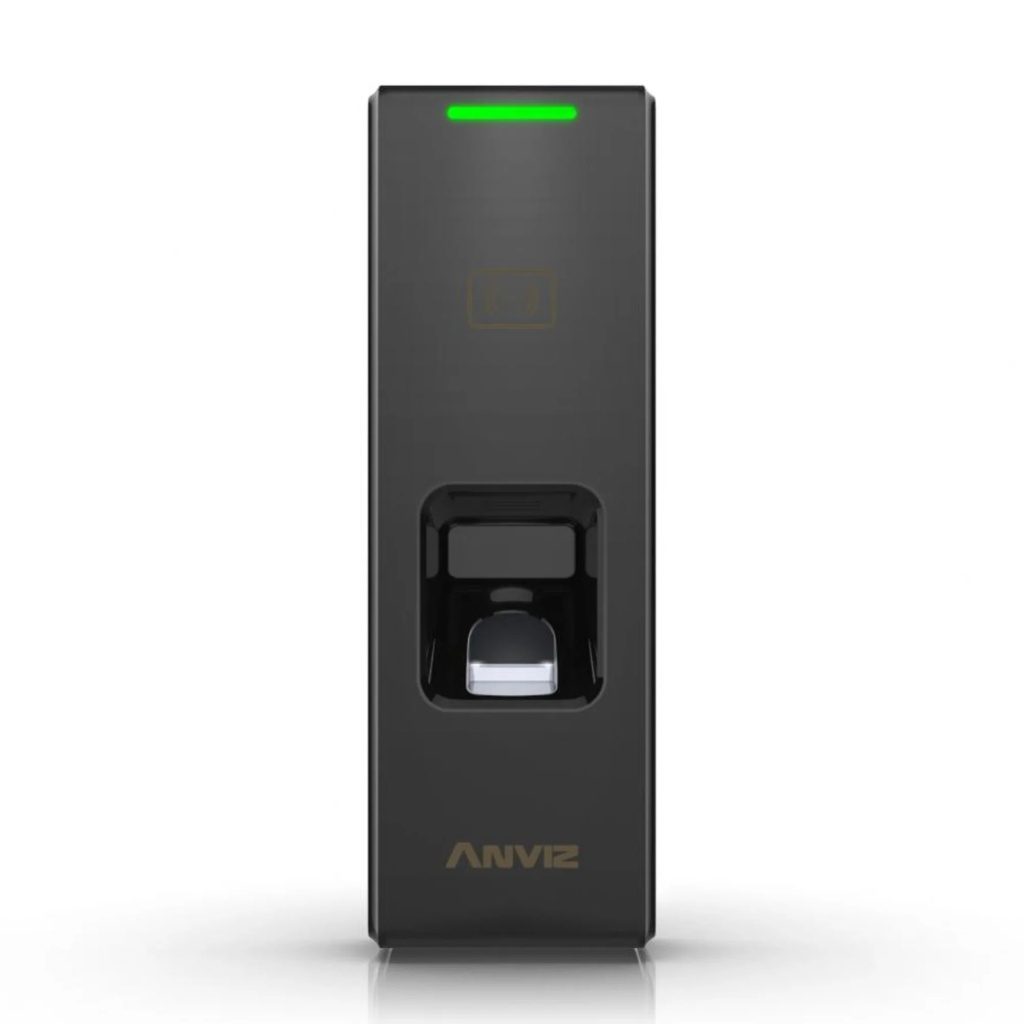 Anviz Terminal de Control de Acceso / Serie C2 / Huella dactilar y RFID para exteriores / Diseño ultra delgado, IP65 y Bluetooth