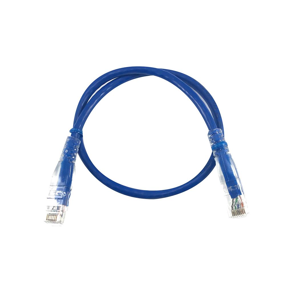 Linkbasic Patch Cord FTP Cat.6A 0.5mt Azul