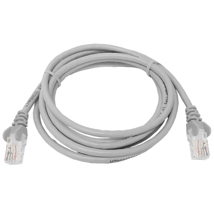 Linkbasic Patch Cord UTP Cat.5 2mt Gris