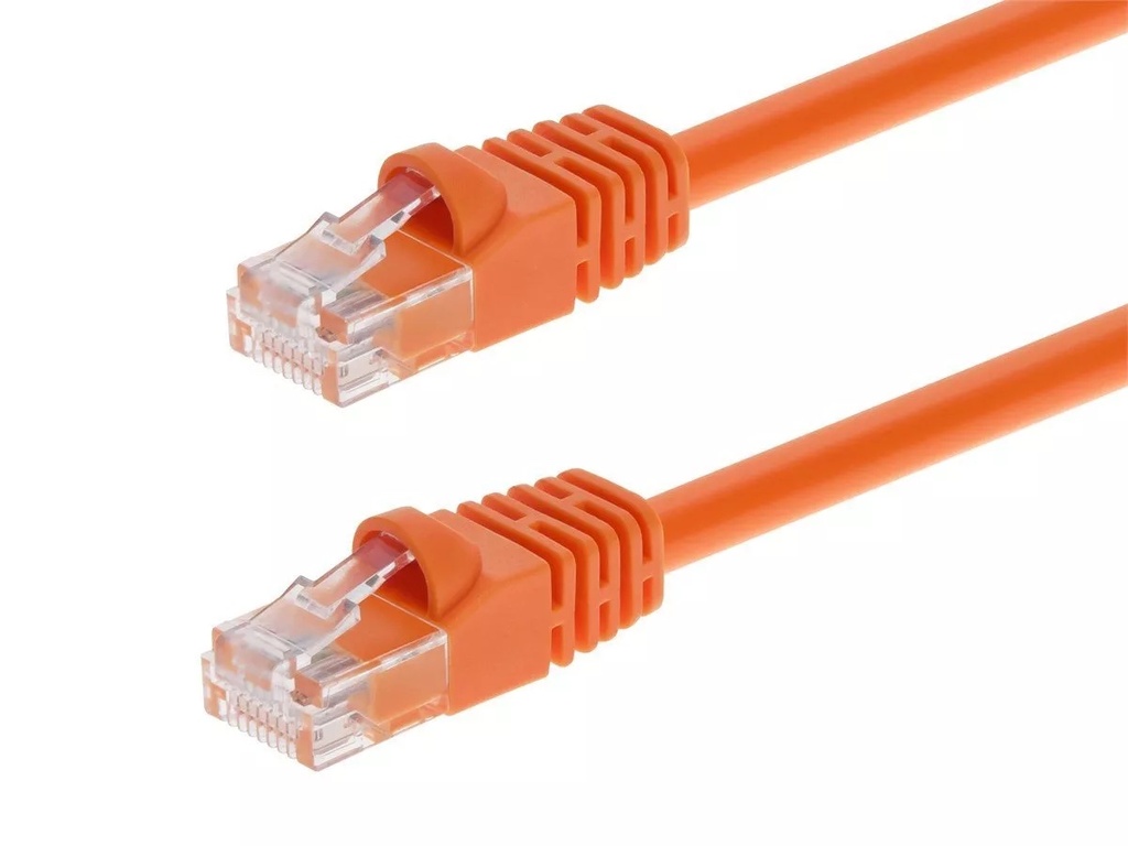 Linkbasic Patch Cord UTP Cat.6 0.5mt Naranja