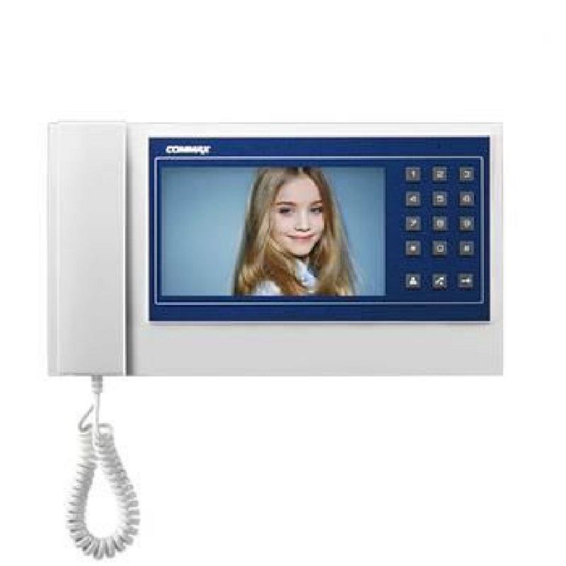 Commax Fine View Monitor para Apartamento de 7" - Conexión con 2 Intercom