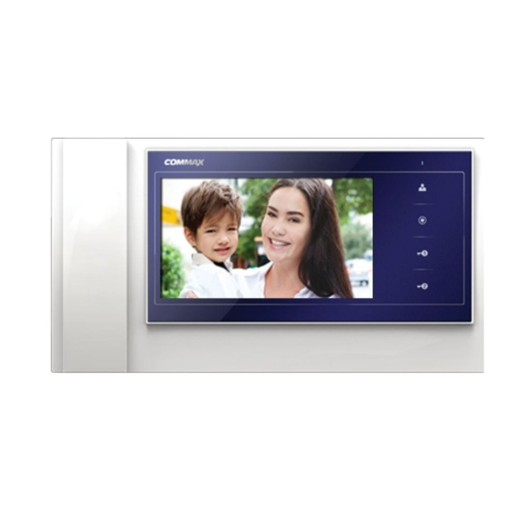 Commax Fine View Monitor para Apartamento de 7" - Conexión con 2 Intercom