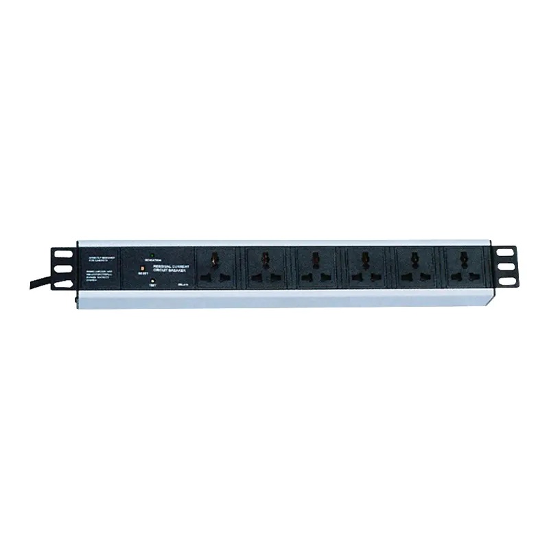 Linkbasic PDU Horizontal 1U 10 conexiones Standard Americano