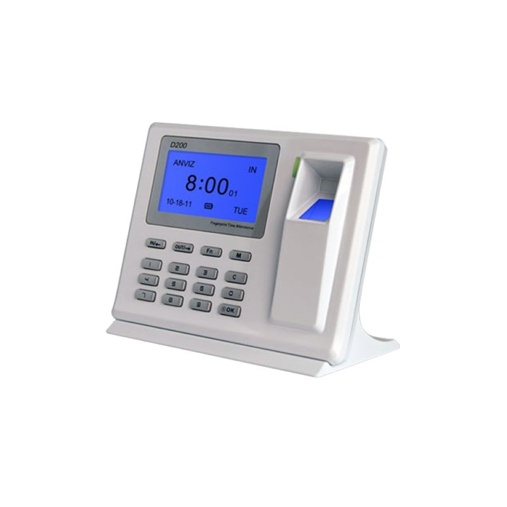 Anviz Terminal de Control de Asistencia Portátil / Serie D / Huella dactilar y Batería integrada / Comunicación USB, sin instalación de cables