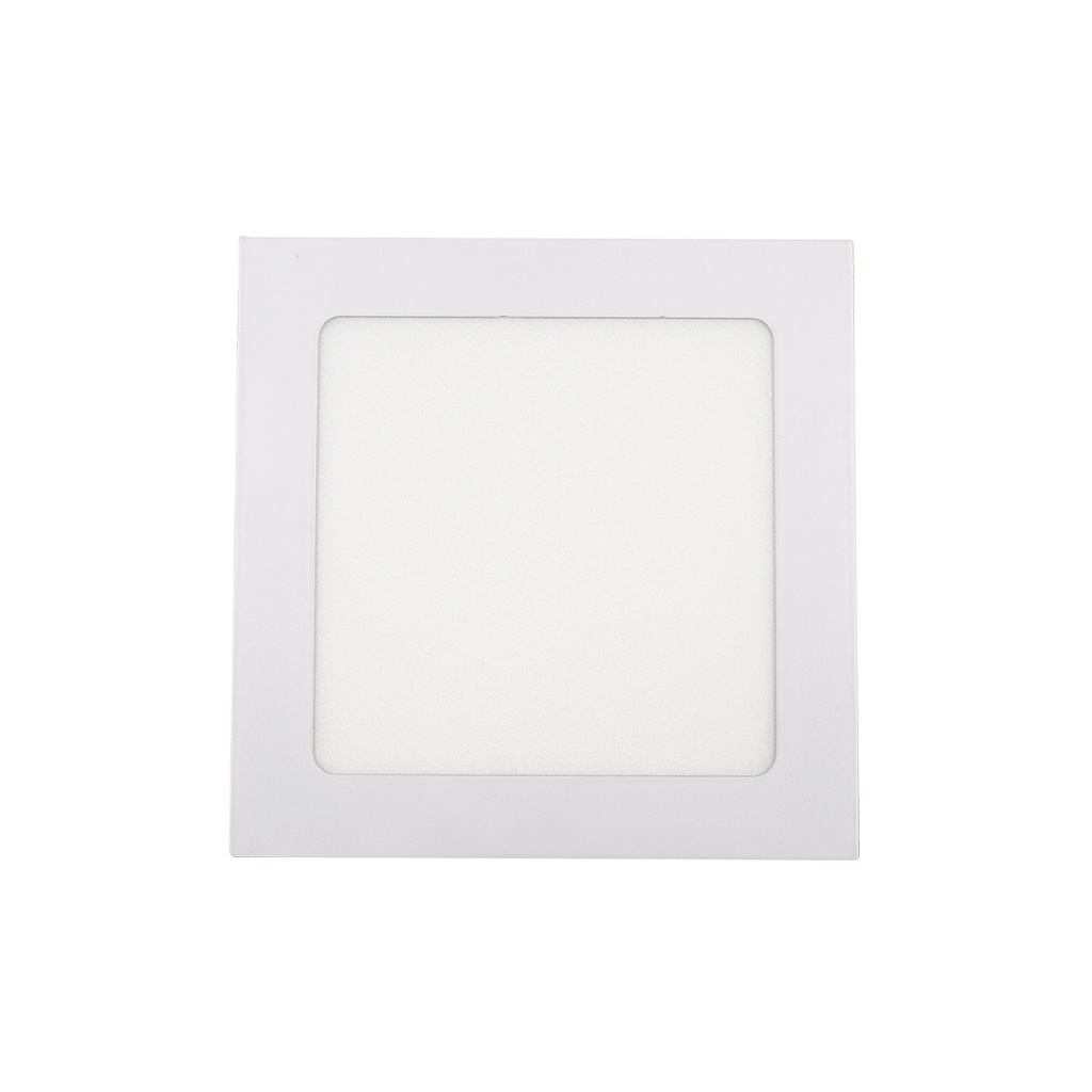 DOMLED Kit Panel Cuadrado Empotrable 12W 6500K - Incluye Transformador y Lámpara