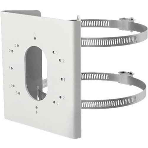 Hikvision Base para Cámara Bullet/Domo con Correa para Postes Vertical