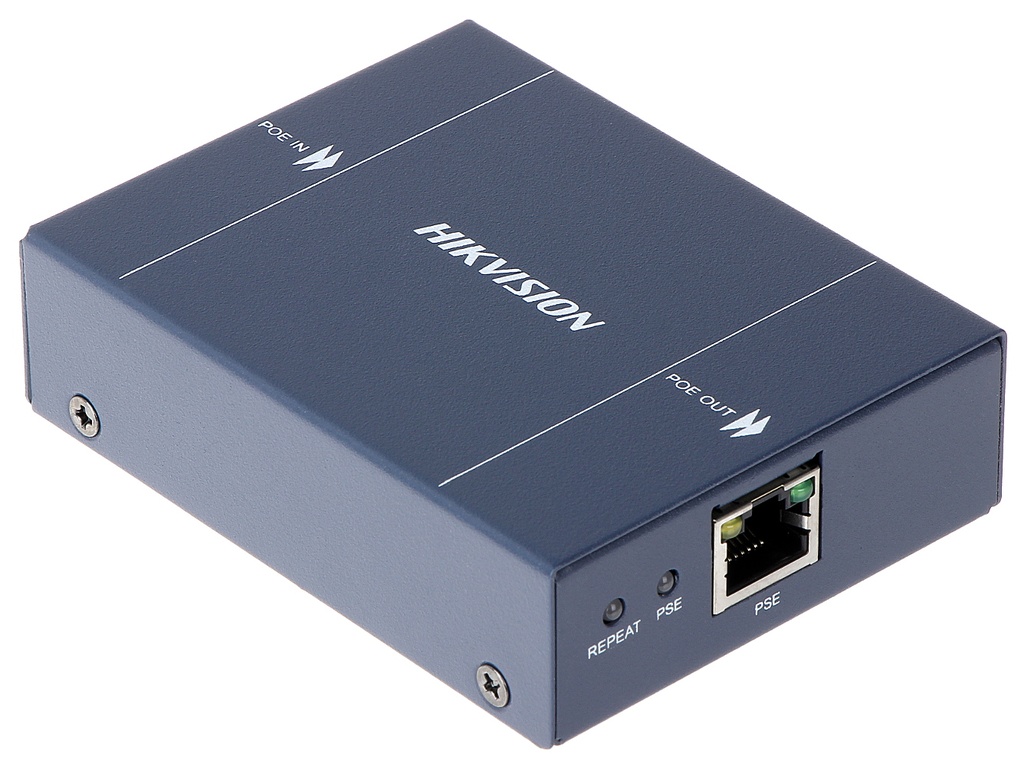 Repetidor PoE hasta 250mt Hikvision