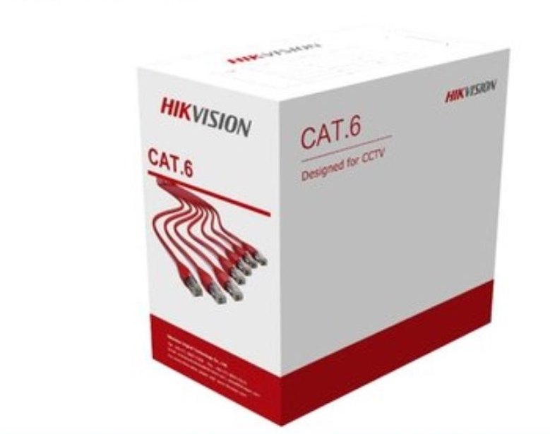 Hikvision Cat.6 UTP Cable 1000ft Gray