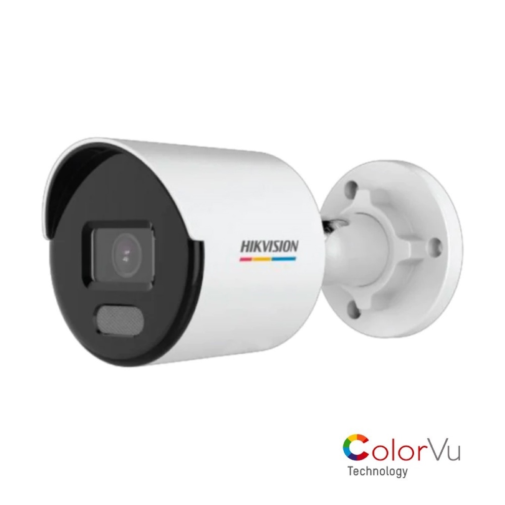 Hikvision Linea 1 Camara ColorVu Bullet 2Mpx/ IO Microfono/ IP67/ H.265+/ IR 30mt