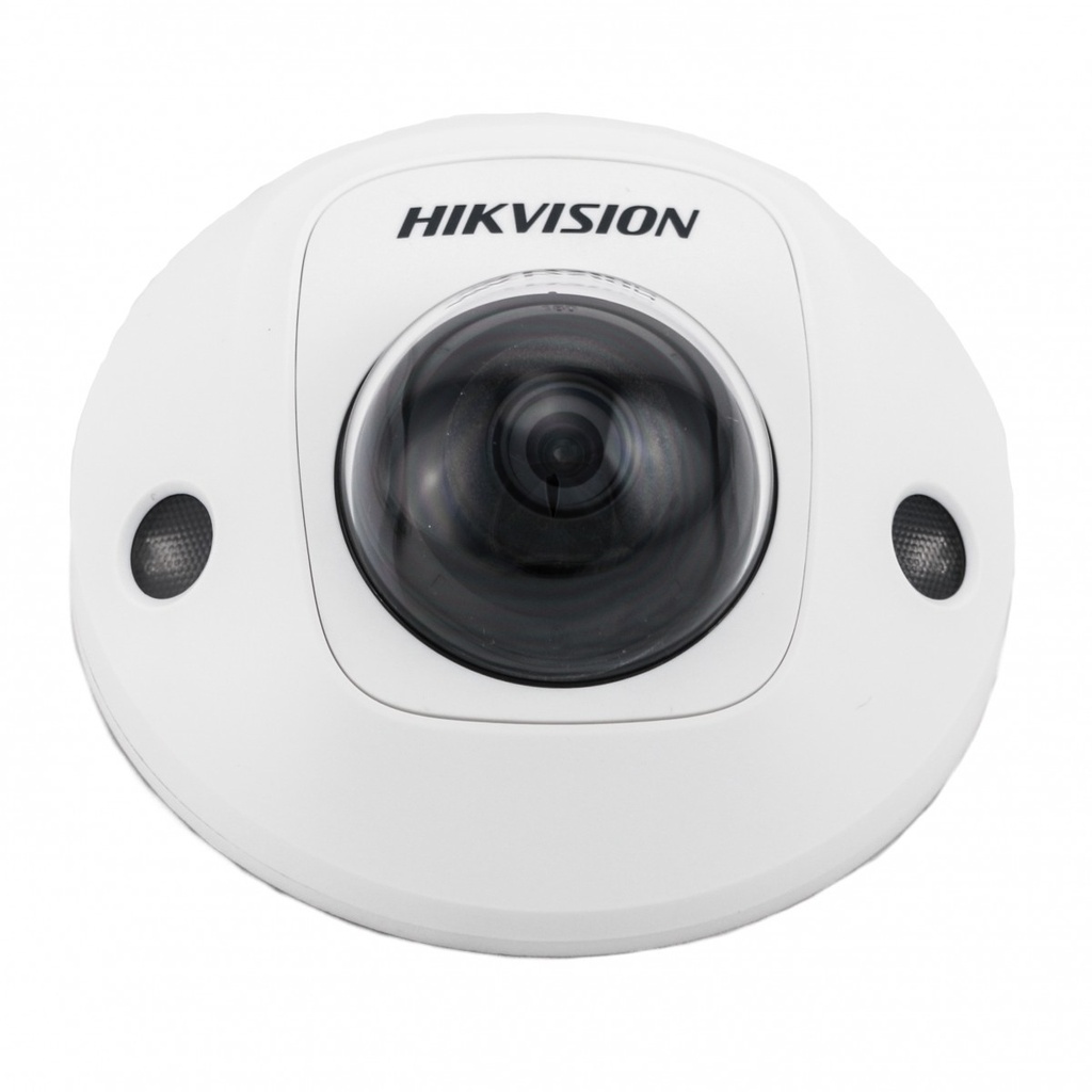 Hikvision Mini Domo 6Mpx Audio y IO H.265+ IP67 10m IR