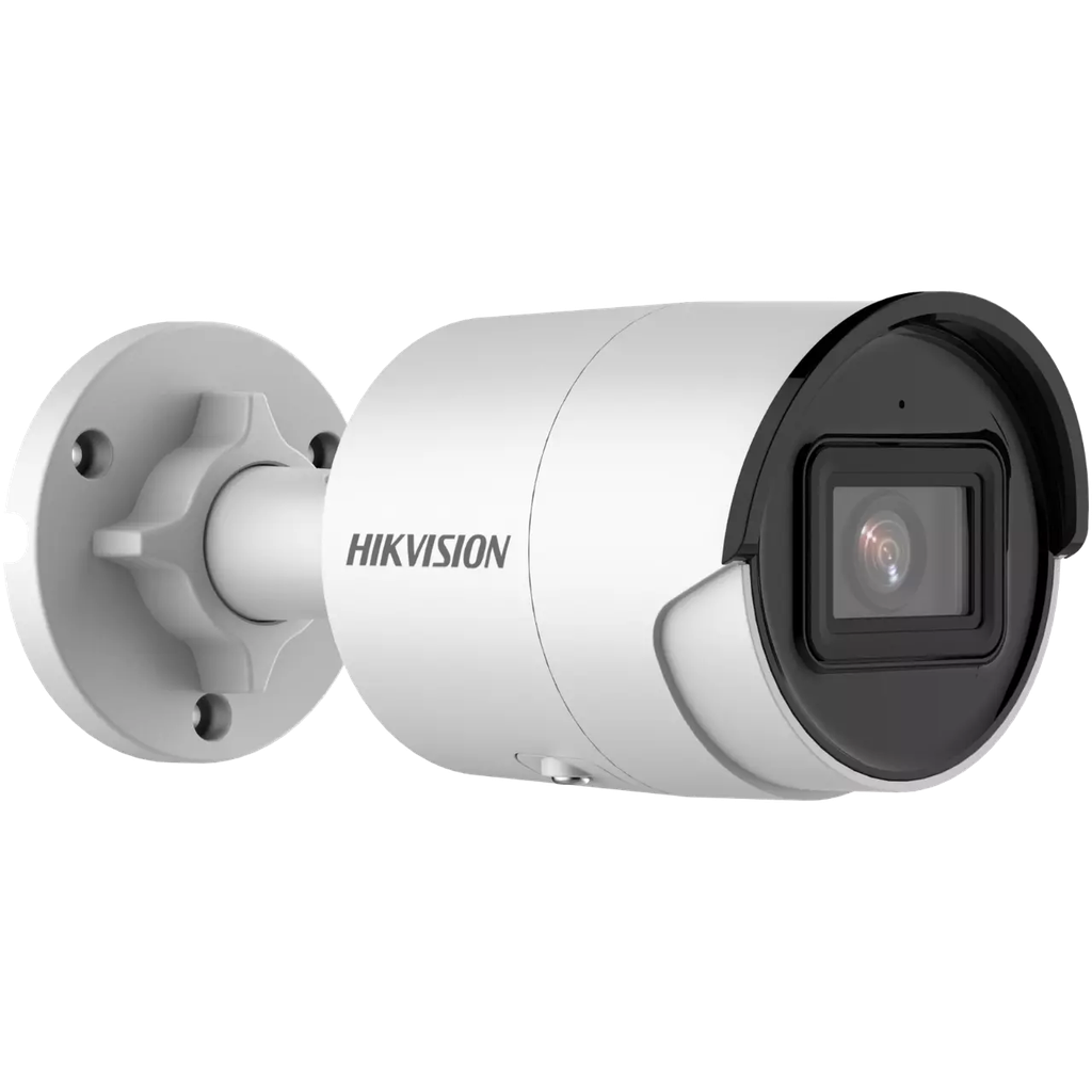 Hikvision Bullet AcuSense 6Mpx IP67 H.265+ 40m IR microSD 128gb Audio Integrado