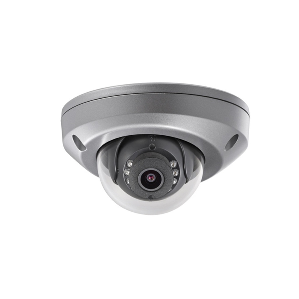 Cámara Móvil Hikvision Mini Domo 1.3Mpx con Lente Fijo y Micrófono Integrado