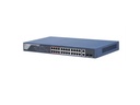 Hikvision Switch Admin. 24 Puertos PoE 10/100M + 2 Gigabit LAN + 2 SFP 370W