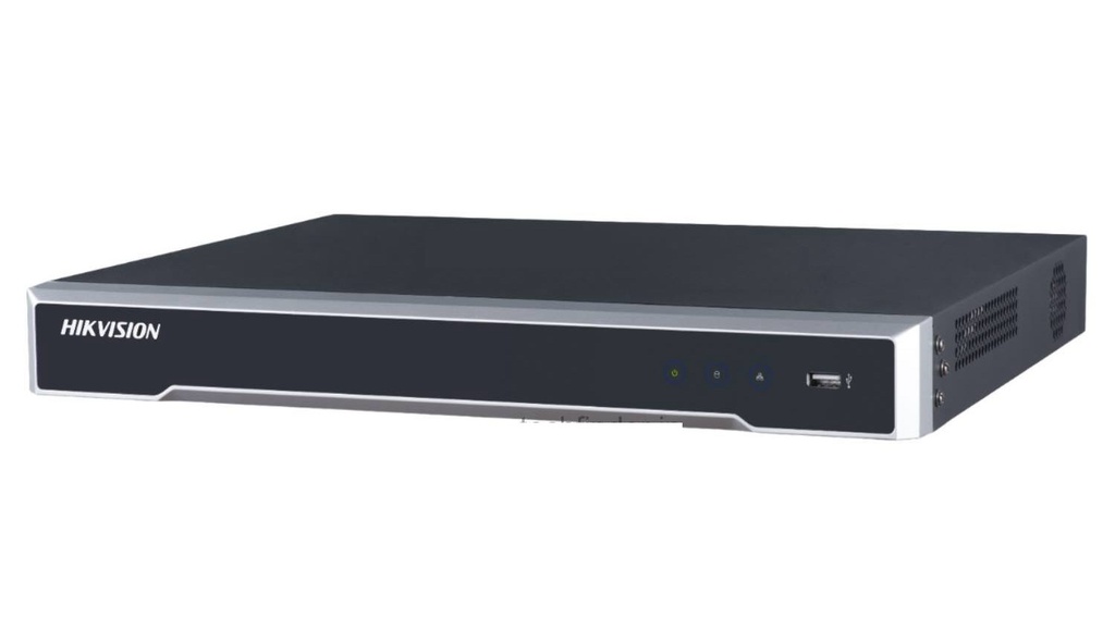 Hikvision NVR 16 PoE 16ch 8Mpx./ 2HDD 10TB/ H.265+/ Salida 4K