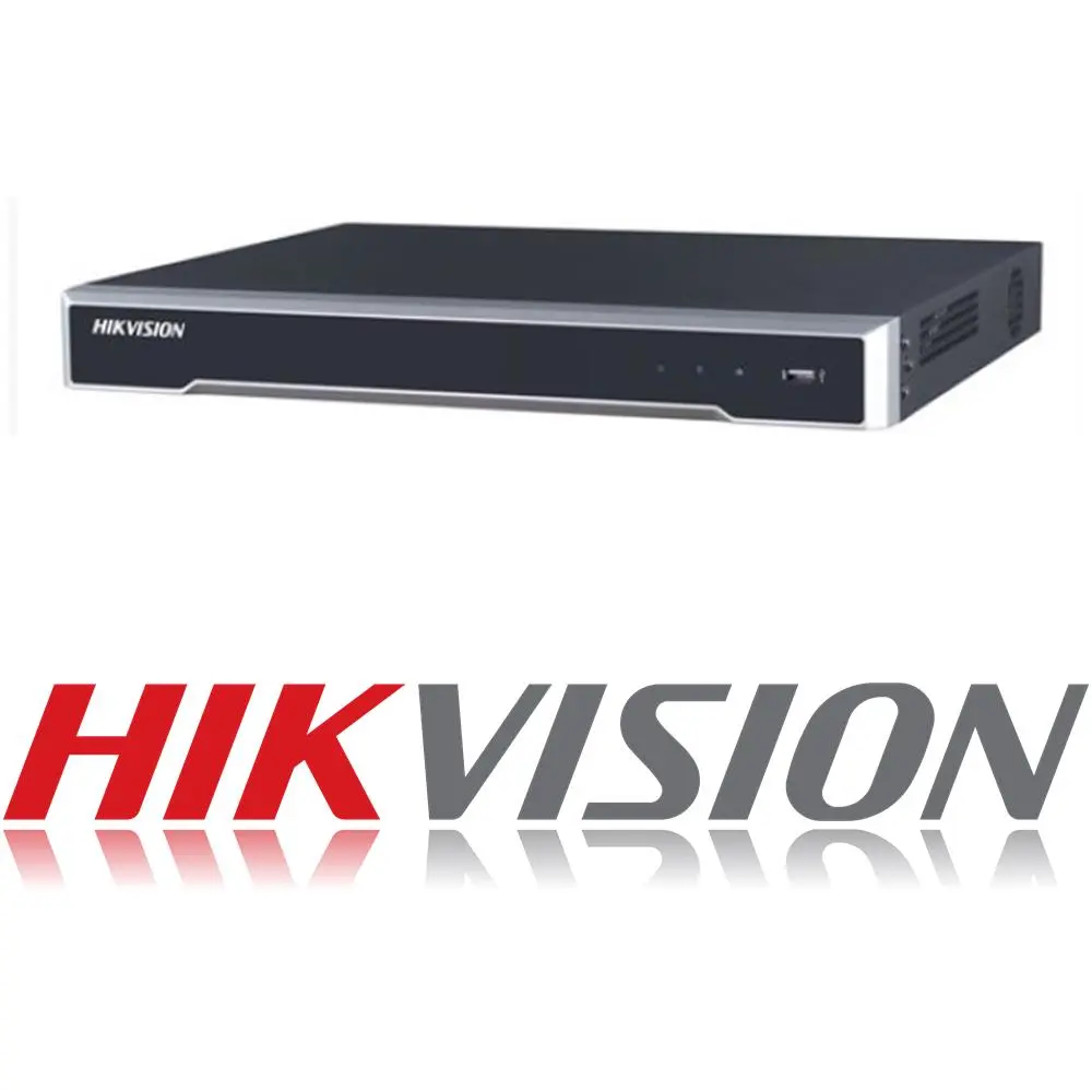 Hikvision NVR 16 PoE 16ch 8Mpx./ 2HDD 6TB/ H.265+/ Salida 4K