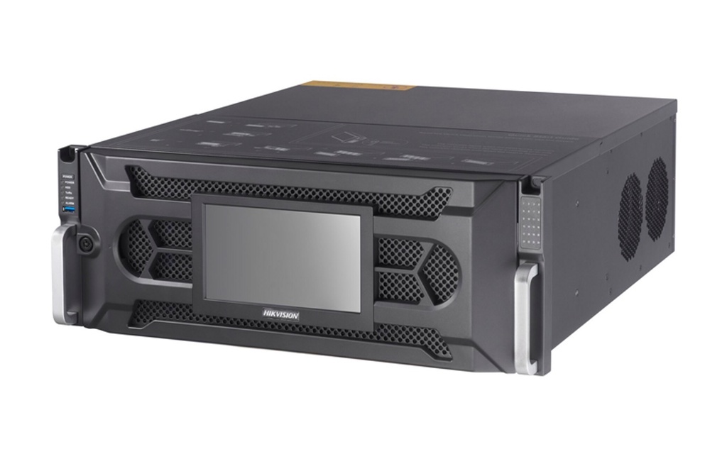 Hikvision NVR 128ch 12Mpx./ 24HDD 10TB/ H.265+/ Salida 4K/ Soporta RAID con Hot Swap