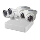 Kit Hikvision 1080P 4Ch/ 2 Bullet y 2 Domo + 1 Grabador 4Ch H265