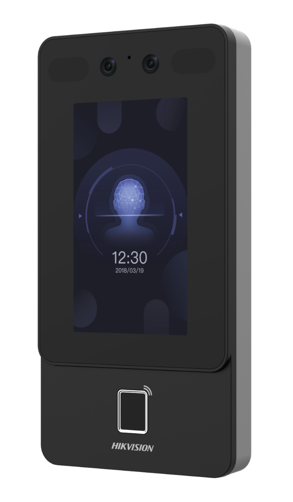 Hikvision Terminal Control Acceso Facial/ Mifare, Huella/ WiFi + TC/IP