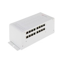 Hikvision Hub PoE para 12 Dispositivos IP con Compatibilidad Frontal y Monitor