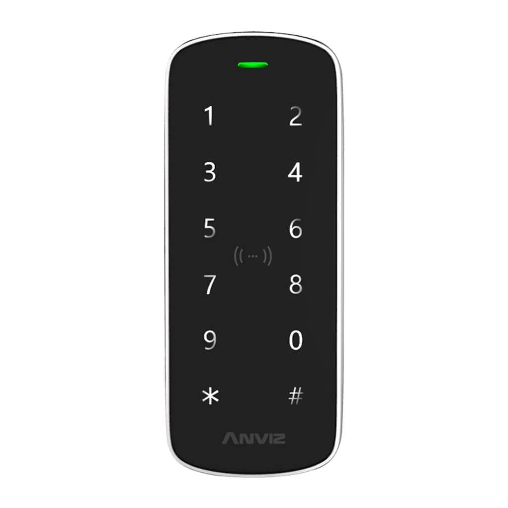 Anviz Terminal de Control de Acceso de Huella y Tarjeta Exterior / Serie M3 Pro / Protección IP65 e IK10 / TCP/IP, WiFi, Bluetooth, WebServer
