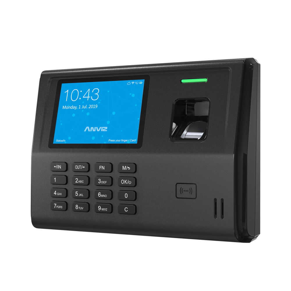 Anviz Terminal de Asistencia Huella dactilar, tarjeta RFID y PIN