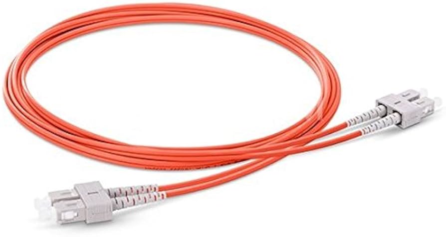 Linkbasic Patch cord Fibra Optica Multimodo SC-SC Duplex OM1 1m