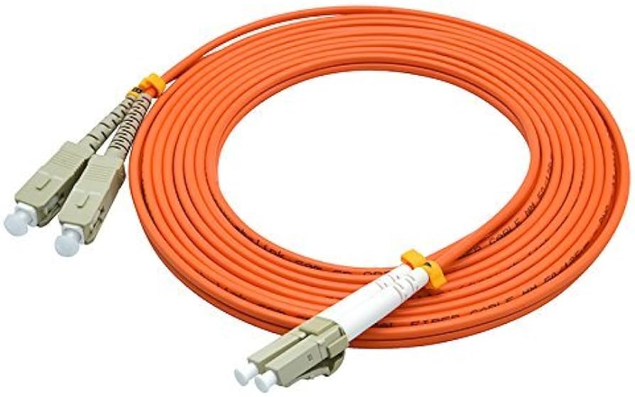 Linkbasic Patch cord Fibra Optica Multimodo SC-LC Duplex OM1 3m