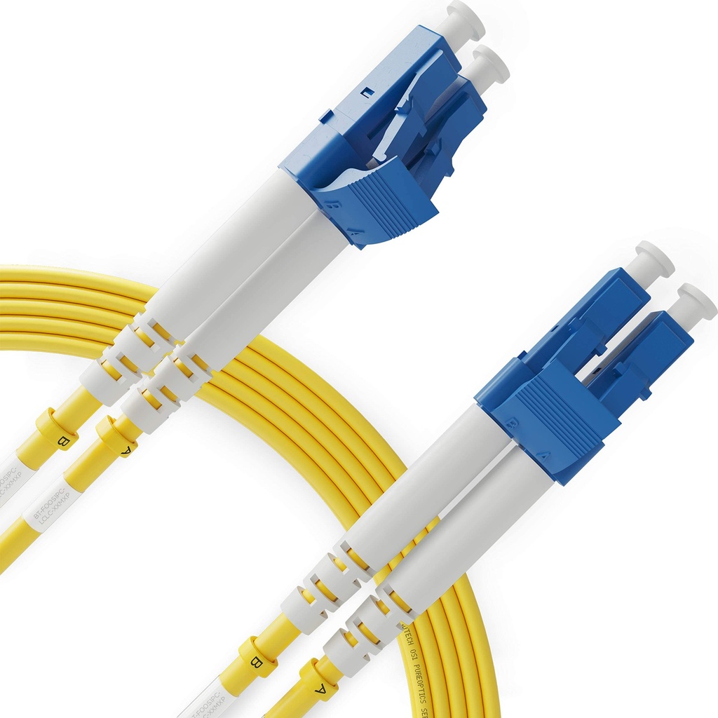 Linkbasic Patch Cord Fibra LC-LC Singlemode Duplex 1mt