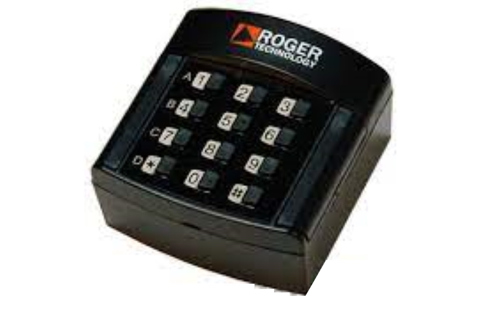 Roger Keypad Selector 12-Key/4-Ch RF Rolling Code & Fixed Code Decode External