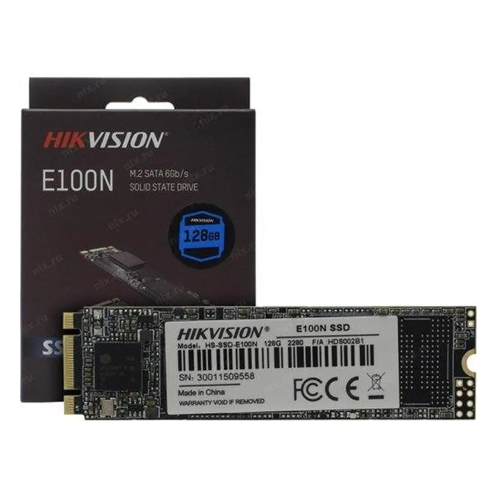 Hikvision Disco Duro de estado Solido 128GB/3D SATA III 6Gb/s.