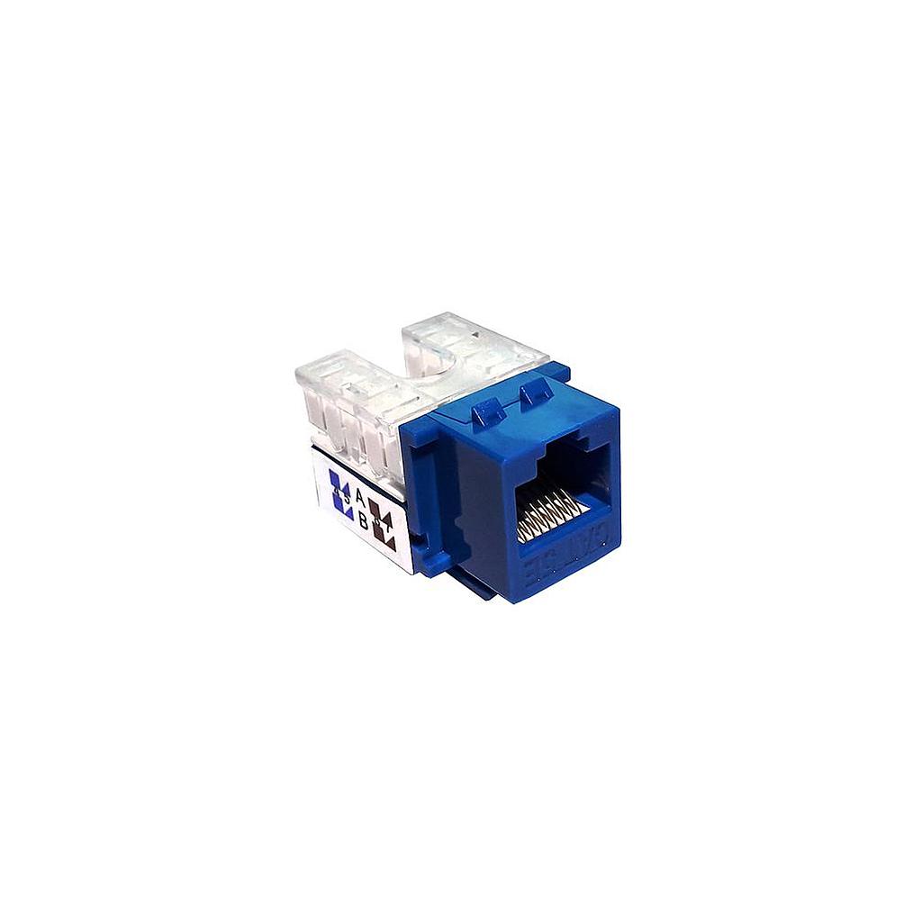 Linkbasic Jack Cat.5E 90° Azul