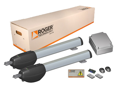 Kit Batiente de dos Hojas a 2.5mt Brushless/ Uso Intensivo/ 115V