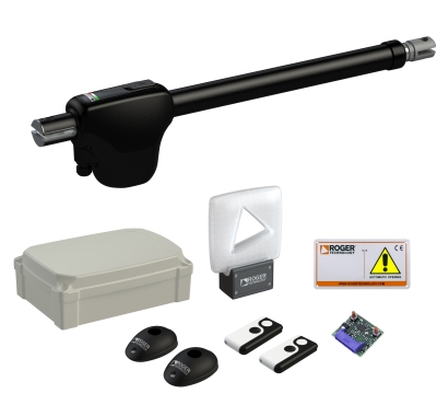 Kit de Batiente Unico Brazo MONOS para Puertas de 4mt y hasta 500Kg.