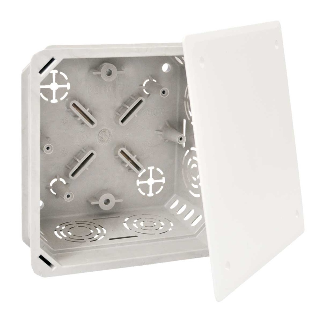 Kopos Caja de Registro para Empotrar 128x128x70 mm Gris