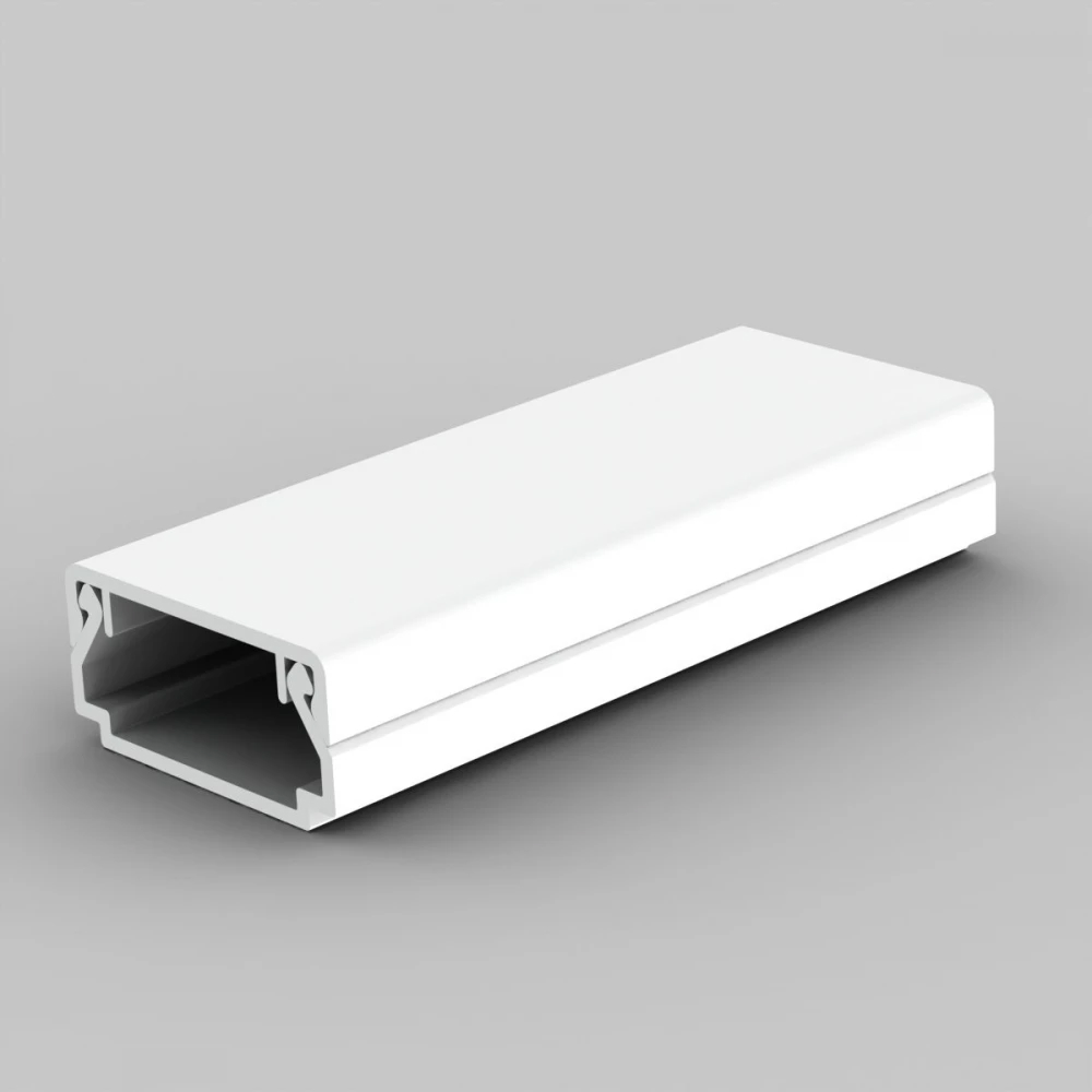 Kopos LHD 20X10 P2 Canaleta PVC con Adhesivo Blanco 2Mt