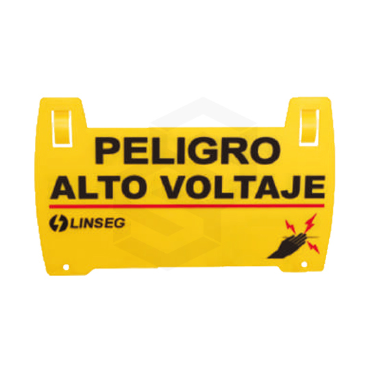Linseg Letrero Advertencia Doble Cara