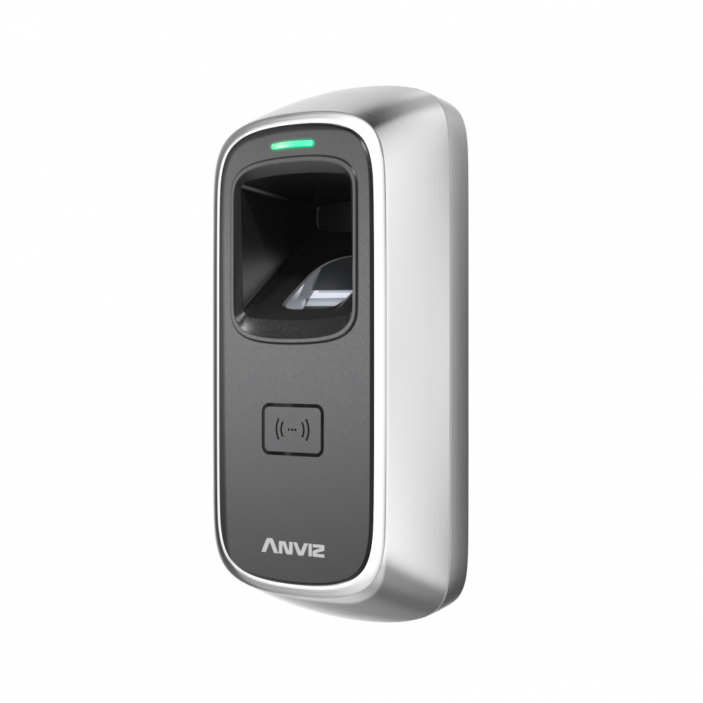 Anviz Terminal de Control de Acceso / Serie M / Huella dactilar y RFID para exterior / Protección IP65, WiFi y Bluetooth integrados