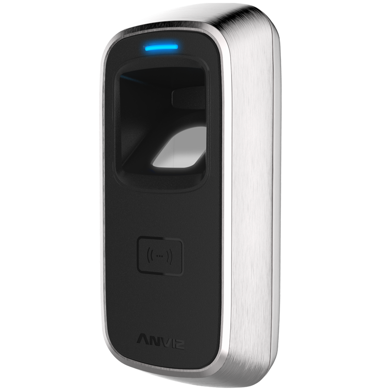 Anviz Control de Acceso de Huella y Tarjeta IP65 / Serie M5 Pro / Exterior Metálico / TCP/IP, WebServer, Relevador