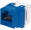 Panduit Netkey Módulo Jack Keystone Cat6 RJ45 UTP Azul