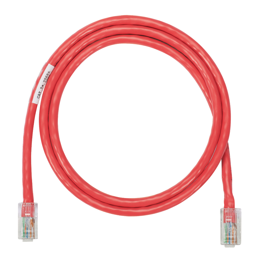 Panduit Netkey Patch Cord UTP Cat.6/3 Pie Rojo