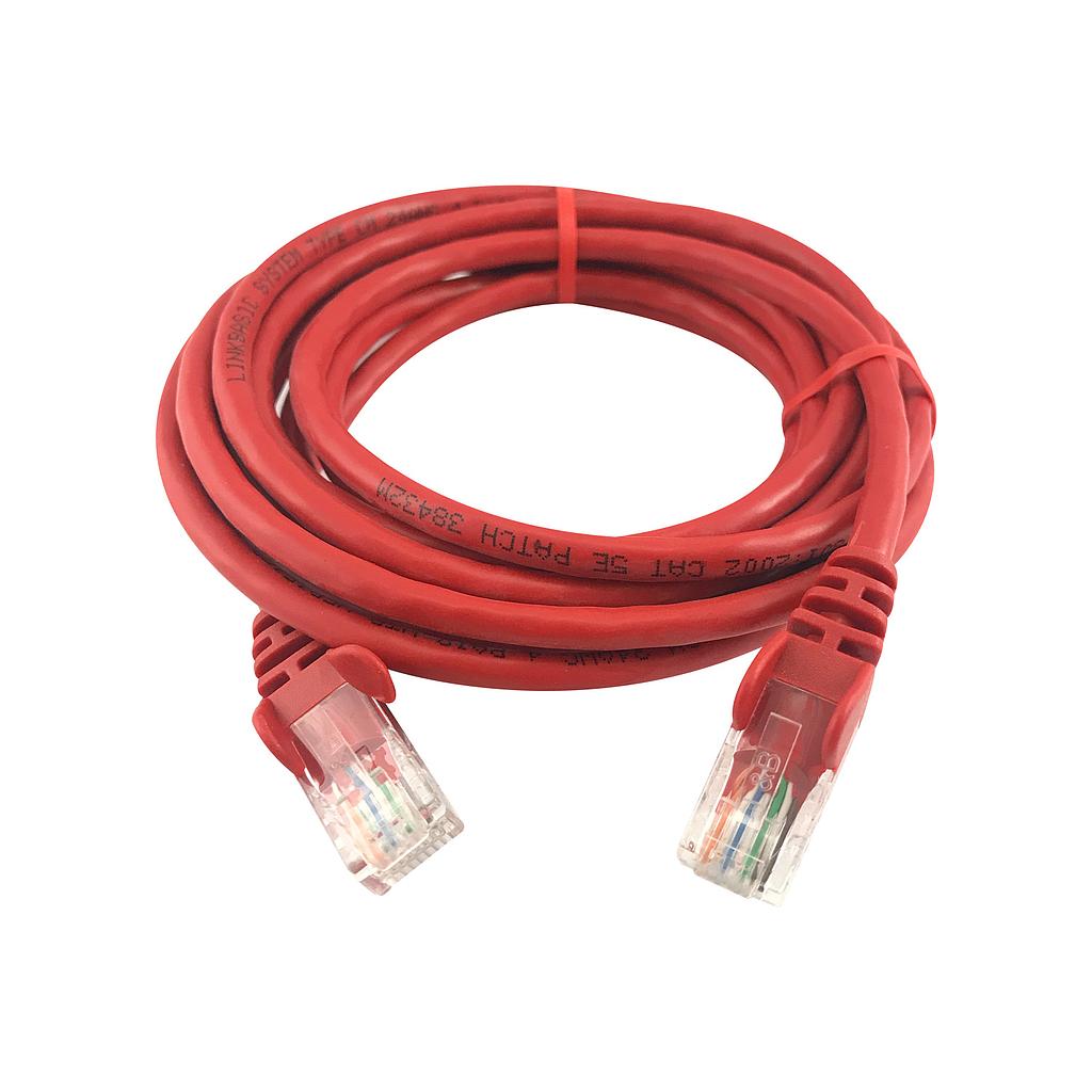 Panduit Netkey Patch Cord de Conexión Netkey UTP Cat.6 5 Pies Rojo