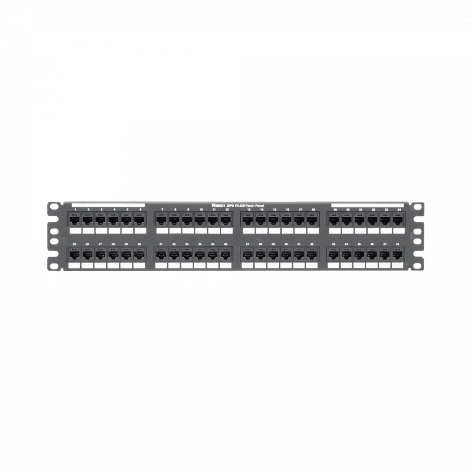 Panduit Netkey Patch Panel Armado Cat.6 24 Puertos