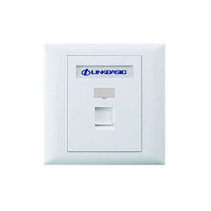 Linkbasic Tapa de 3 salidas para conexión a red (incluye insertos)